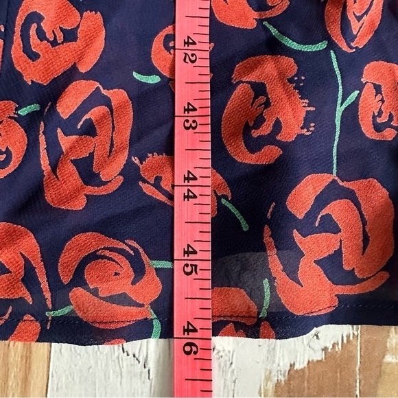 Christy Dawn The Daisy Midi Dark Floral Dress in Rose Bloom Size XS - Picture 13 of 14